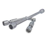 Unitec 10873 - Llave de cruceta Plegable