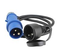 Unitec 47458 - Enchufe Adaptador, 5M, H07Rn-F3G2,5, 6A / 16A