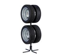 UNITEC Árbol para Llantas de 4 Ruedas o neumáticos, Ahorro de Espacio en Garaje y sótano, para neumáticos de 10 a 43,2 cm