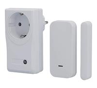 UNITEC Control de Salida de Aire por Radio con Interruptor de Contacto de Ventana y Contacto magnético | Enchufe inalámbrico | Control de Aire por Radio