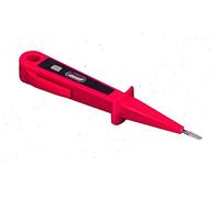 UNITEC Detector de voltaje Euro 125-250 V 190 mm aislado rt/sw, rojo señal