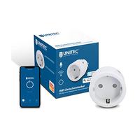 UNITEC Enchufe intermedio WiFi | Enchufe Inteligente WiFi con Temporizador y Temporizador | Premio de diseño 2021