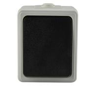 UNITEC Interruptor AP FR para ambientes húmedos en interiores, montaje en pared, con bornes, IP44, hasta 10 A