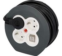 Unitec KiSi H05VV-F3G1,5 mm2 - Carrete alargador de Cable (7 m)