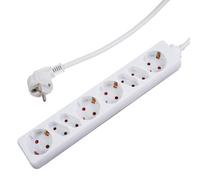 Unitec Mehrfachstecker 8 Tomas 1,4 m Barra De Enchufes Negro 16 A 3500 W