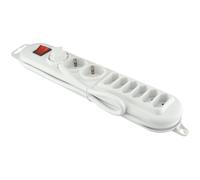 Unitec Regleta De Enchufes 9 Fach 2 Metros Con Interruptor