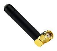 UniteCom LoRa Helium HNT 868MHz 2.5dBi Antena fija 90 grados RP-SMA conector macho omnidireccional negro IoT LoRaWAN Antena LPWAN interior exterior Crypto Mining RAK Syncrobit Bobcat Nebra Gateway