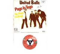 UNITED BALLS - UNITED BALLS / POGO IN TOGO / NO MORE FEELINGS / 1981 / Bildhülle / JUPITER-RECORDS # 6.13112 / Deutsche Pressung / 7" Vinyl Single Schallplatte