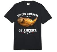 United Builders of America Trabajador de Construcción Comfort Colors Adult Heavyweight T-Shirt