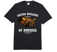 United Builders of America Trabajador de Construcción Comfort Colors Adult Heavyweight T-Shirt