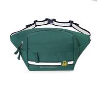 United Colors of Benetton All Star - Riñonera de 2 L, color verde oscuro, resistente al agua con correa ajustable, para viajes, viajes y recados diarios, verde oscuro, occidental