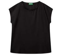United Colors of Benetton Blusa 52m9dq0bi Camisa, Negro, M Mujeres
