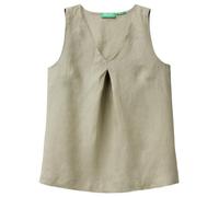 United Colors of Benetton Blusa 5bmldq06w Camisa, Verde Militar 0w9, M para Mujer