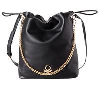 United Colors of Benetton Borsa 6zbgdy078, Bolsa Mujeres, Negro, ST