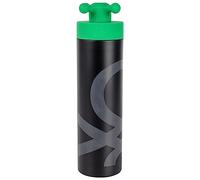 UNITED COLORS OF BENETTON Botella de agua 500ml doble pared en acero inox color negro