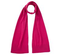 United Colors of Benetton Bufanda de punto 1002DU01E, morado, OS Mujer, violeta, Talla única