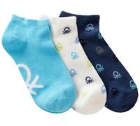 United Colors of Benetton Calzini3 Paia 6ao507044 Calcetines, Multicolor, 4 años para Niños