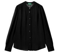 United Colors of Benetton Camisa 5tdedq09k, Negro, S para Mujer