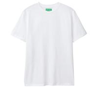 United Colors of Benetton Camiseta 3m1pu102w, Color Blanco, M Hombres