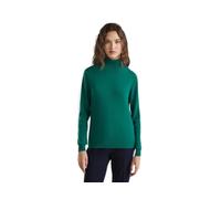 United Colors of Benetton Camiseta Ciclista M/L 1002d2348 Suéter, Verde, S para Mujer