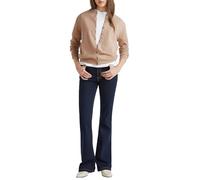 United Colors of Benetton Camiseta Coreana M/L 1002d5485 Cárdigan, Beige 563, S para Mujer