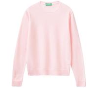 United Colors of Benetton Camiseta G/C M/L 1002d1k01 Suéter, Rosa, Mujer