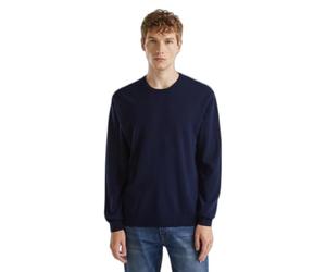 United Colors of Benetton Camiseta G/C M/L 1002u1g34 Suéter, Azul Oscuro 016, Hombre