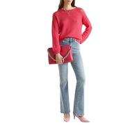 United Colors of Benetton Camiseta G/C M/L 1077d10ae Suéter, Rojo, Mujer