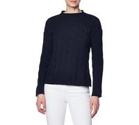 United Colors of Benetton Camiseta Lupetto M/L 1335d2467 Suéter, Azul Oscuro 66u, S para Mujer