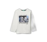 United Colors of Benetton Camiseta M/L, Color Blanco., 5 años