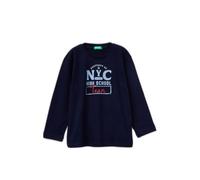 United Colors of Benetton Camiseta M/L, Turquesa, 4 años