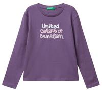 United Colors of Benetton Camiseta M/L, Violeta, 2 años