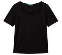 United Colors of Benetton Camiseta, Negro, XXS