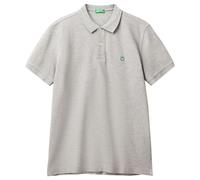 United Colors of Benetton Camiseta Polo M/M 3089J3179, Gris Melange Medio 501, XS Hombre, Gris Jaspeado Medio 501, XS
