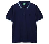 United Colors of Benetton Camiseta Polo M/M, Turquesa, XS