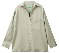 United Colors of Benetton Camisetas 5bmldq078 Camisa, Verde Militar 0w9, S para Mujer