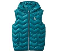 United Colors of Benetton Chaleco 21incj00q Chaqueta, Verde, 130 cm para Niñas