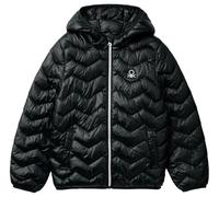 United Colors of Benetton Chaqueta 21incn04u, Negro, 150 cm para Niñas