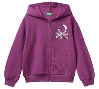 United Colors of Benetton Chaqueta C/CAPP M/L, Violeta, 160 cm