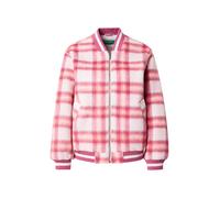 UNITED COLORS OF BENETTON Chaqueta de entretiempo rosa oscuro / blanco XL rosa oscuro / blanco