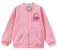 United Colors of Benetton Chaqueta M/L 3J70G502U Suéter cárdigan, Rosa 38E, 1 año Niñas y niñas