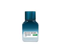 United Colors of Benetton Dreams Together, Eau de Toilette para Hombre, Fragancia fresca, casual y masculina, Notas cítricas y de especias, Optimo para uso diario, 100 ml