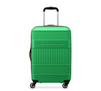 United Colors of Benetton Equipaje Extensible rígido Acanalado con Ruedas giratorias, Verde, Carry-On 20 Inch, United Colors of Benetton Equipaje Extensible rígido Acanalado con Ruedas giratorias