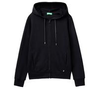 United Colors of Benetton Giacca C/CAPP M/L 3j68d500j Sudadera sin Capucha, Negro, S para Mujer