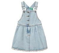 United Colors of Benetton Gonna Salopette 4utpgt00k Peto, Turquesa, 2 años para Niñas