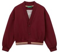 United Colors of Benetton Jersey Cardigan M/L, Rojo, 150 cm