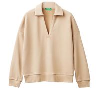 United Colors of Benetton Jersey G/C 3u0sd108t Sudadera, Beige 1k3, M para Mujer