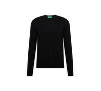 United Colors of Benetton Camiseta G/C M/L 1002u1g34 Suéter, Negro 200, XL para Hombre