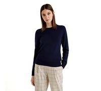 United Colors of Benetton Maglia G/C M/L 1002d1k01, Mujer, Azul Oscuro 016, M