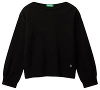 United Colors of Benetton Maglia G/C M/L 126wc108q Suéter, Negro, 120 cm Niñas y niñas